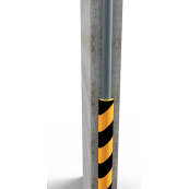 Warning and protection profiles | yellow / black | 5000 mm | Type R30